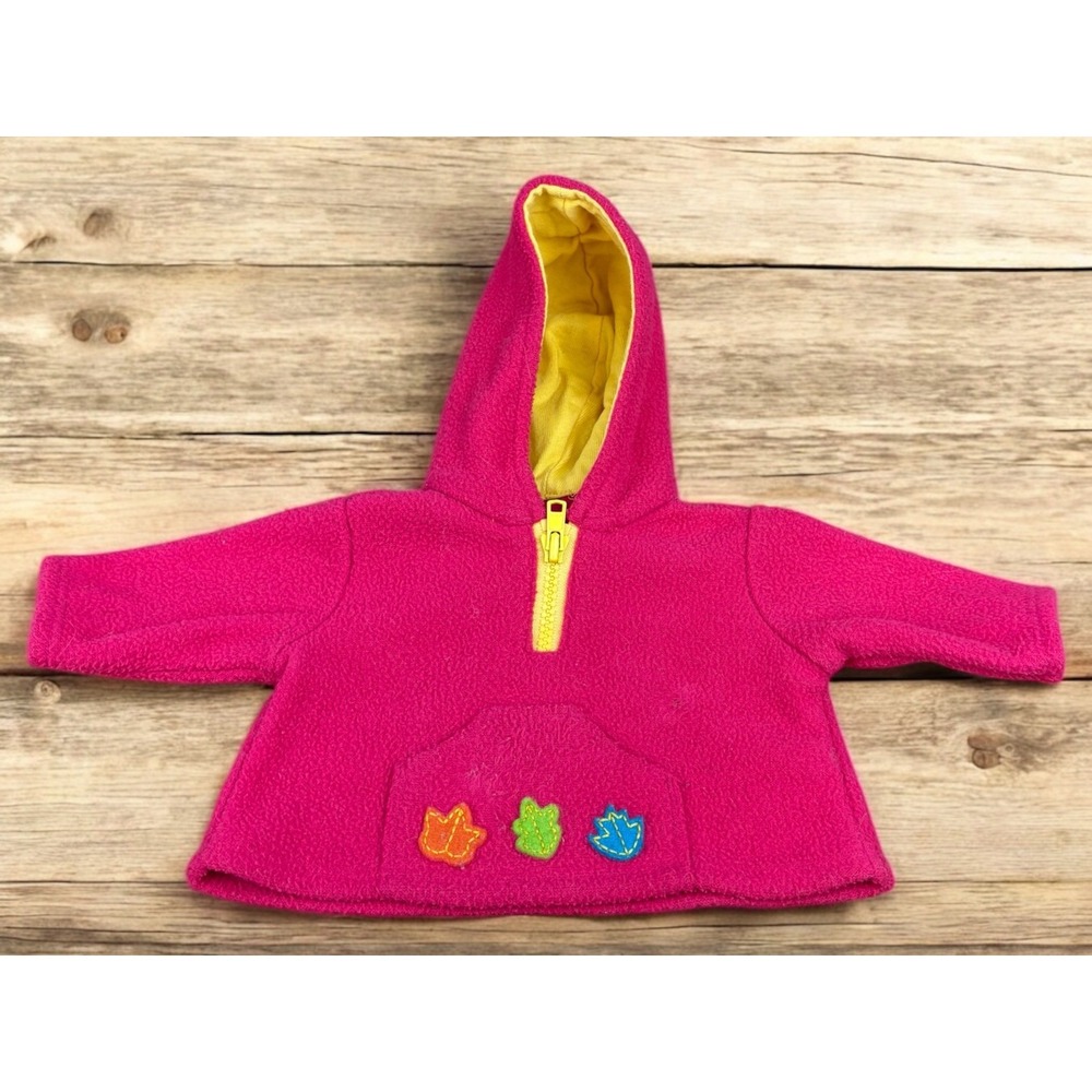 American Girl Doll Fall Leaf‎ Outfit Rose Hoodie Jacket